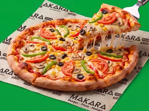 Vejeteryan Pizza (Orta Boy)